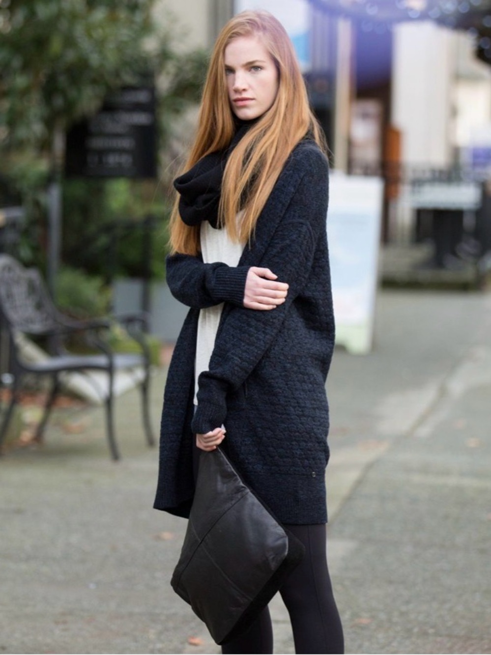 Lululemon Cardi All Day
Heathered Inkwell / Black Size M/L
